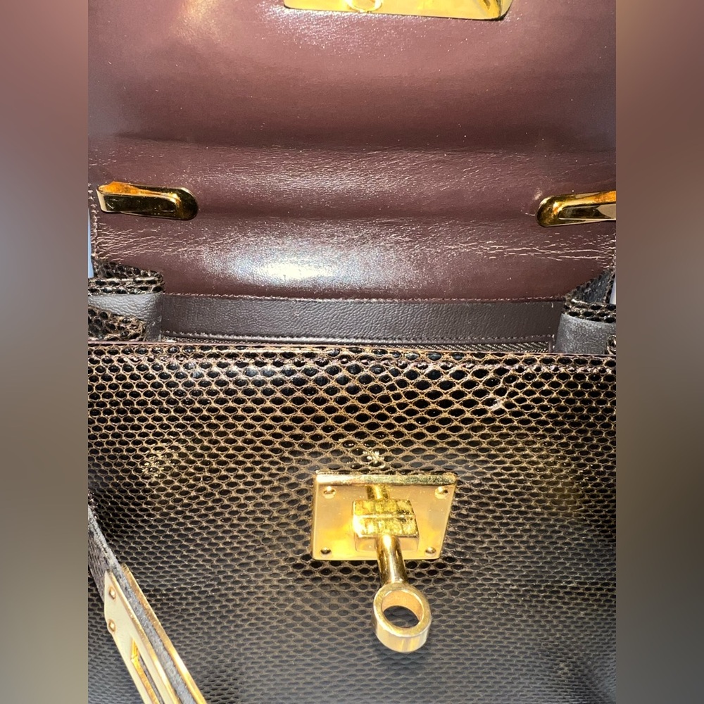 🔥🔥🔥 Finesse La Model Kelly Mini Lizard Handbag - Picture 12 of 16